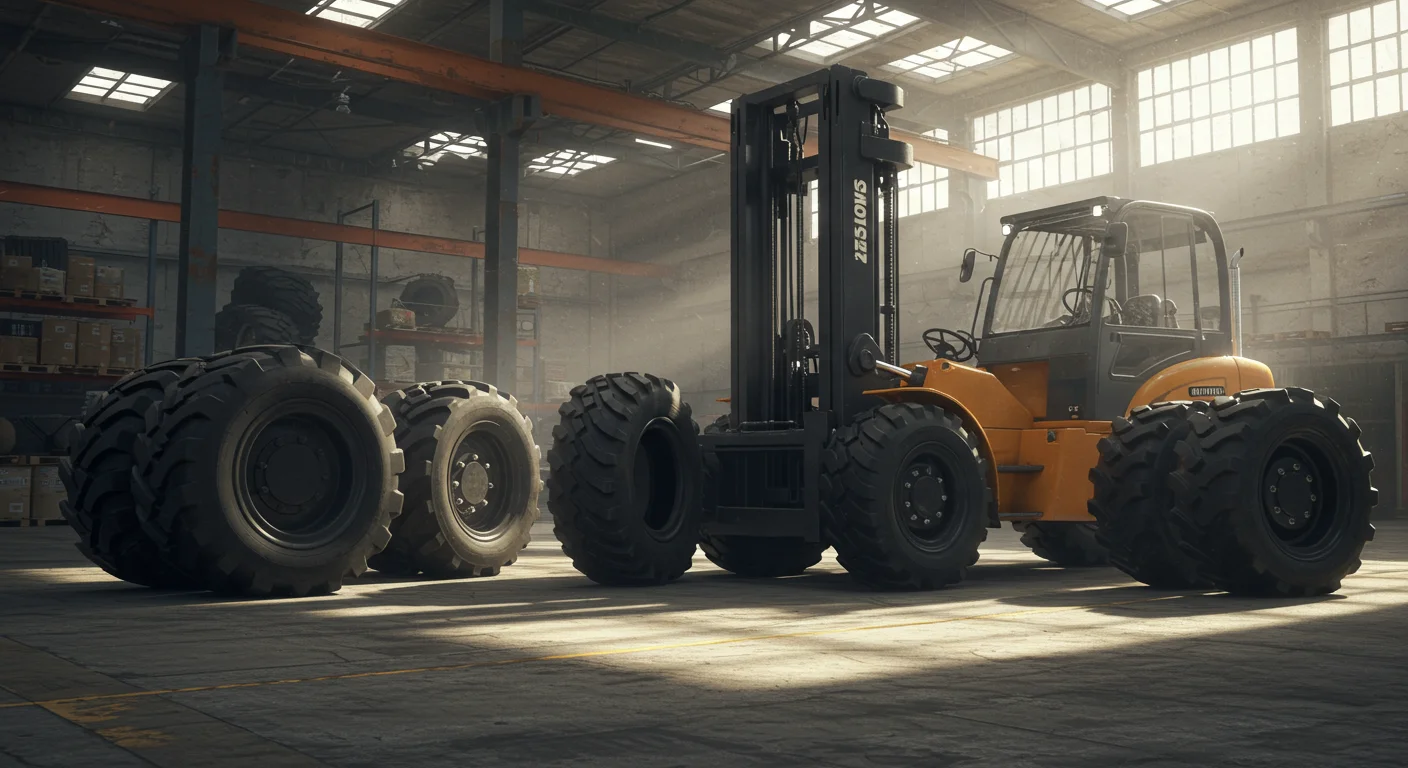 İzmir Endüstriyel Lastik Çözümleri: İş Makineleri ve Forkliftler