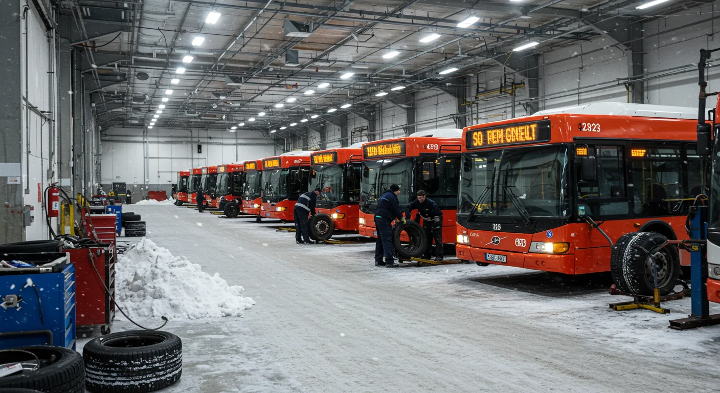 Otobüs Filoları İçin Kış Lastiği Hazırlığı: Güvenli Yolculuk Rehberi